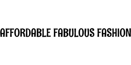 Affordable Fabulous Fashion Promo Code