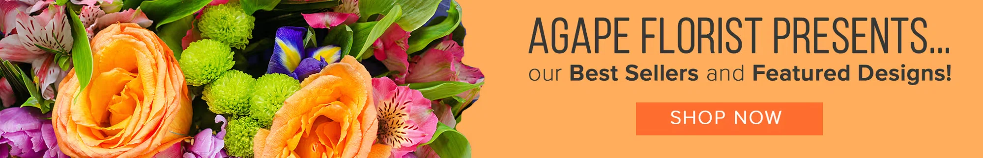 Agape Flowers Merchant Logo