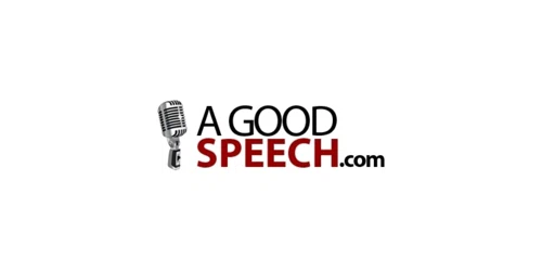 A Good Speech coupon