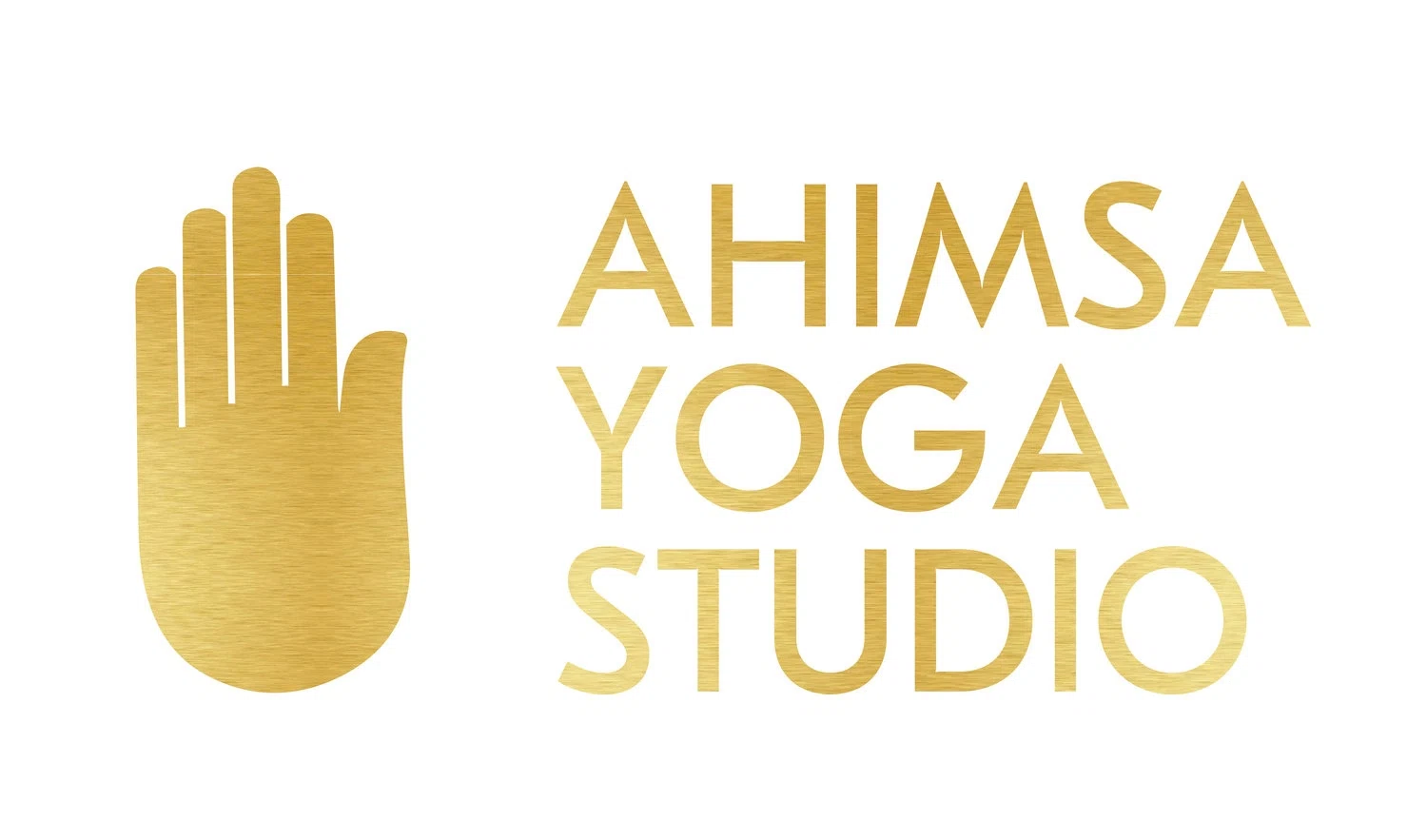 Ahimsa Yoga Studio Merchant Logo