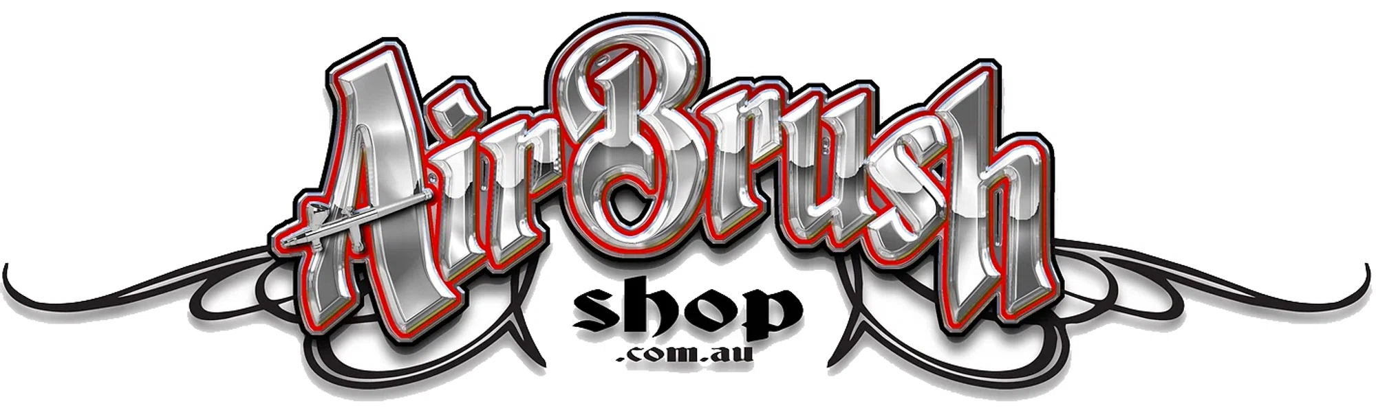 Airbrush Shop Merchant Logo
