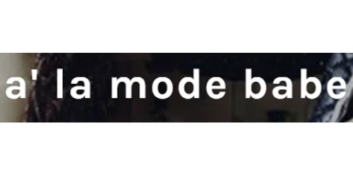 a' la mode babe Promo Code