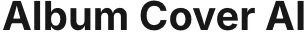 Album Cover AI Merchant Logo