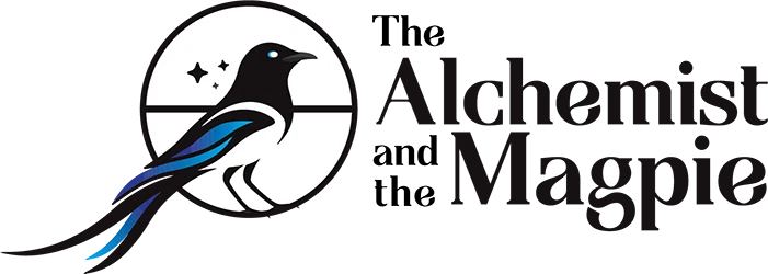 Alchemist and Magpie Merchant Logo