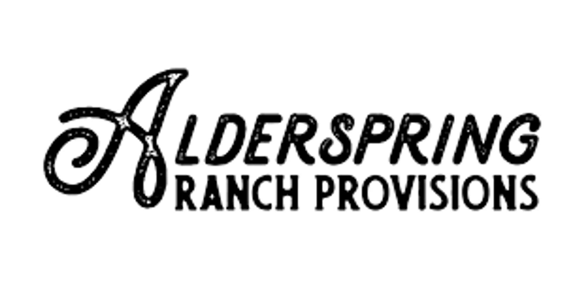 Alderspring Ranch Provisions Promo Code
