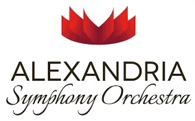 Alexandria Symphony Orchestra Merchant Logo