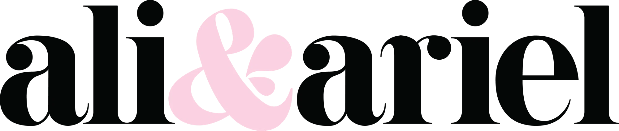 Ali & Ariel Merchant Logo