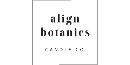 Align Botanics Candle Co. coupon