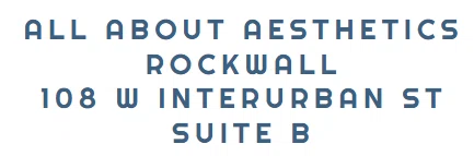 All About Aesthetics Rockwall Merchant Logo