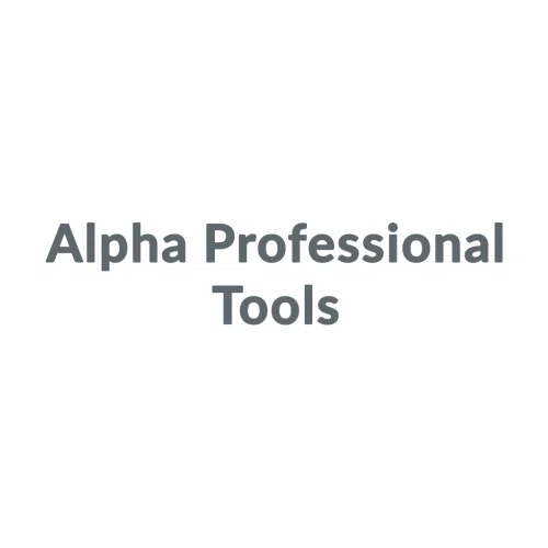 Alpha Professional Tools Merchant Logo