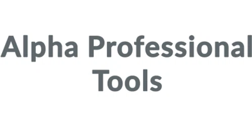 Alpha Professional Tools Promo Code