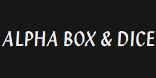 Alpha Box & Dice Promo Code