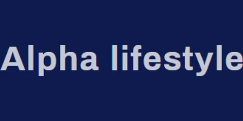 Alpha lifestyle Promo Code