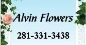 Alvin Flowers Merchant Logo