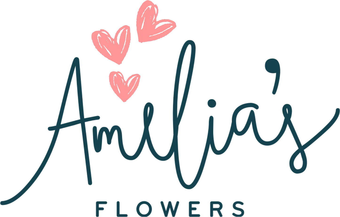 Amelia's Flower Truck Merchant Logo