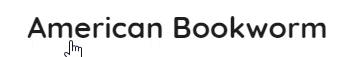 American Bookworm discount code