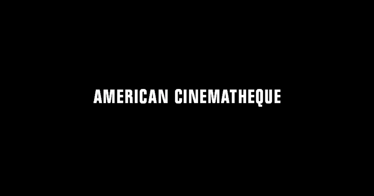 AMERICAN CINEMATHEQUE Promo Code — 60 Off 2024