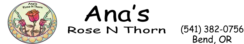 Ana's Rose N Thorn Merchant Logo