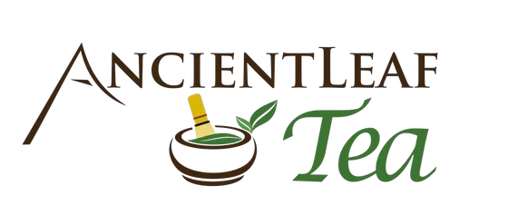 Ancient Leaf Tea Merchant Logo