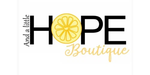 And a Little Hope Promo Code