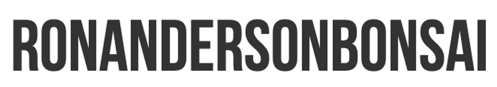 RON ANDERSON BONSAI Promo Code — 15 Off Aug 2024