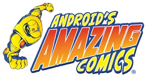 Androids Amazing Comics Merchant Logo