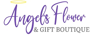Angels Flowers and Gifts Merchant Logo