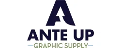 Ante Up Graphic Supply Merchant Logo
