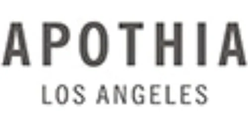 Apothia Los Angeles Promo Code