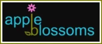 Apple Blossoms Florist Merchant Logo