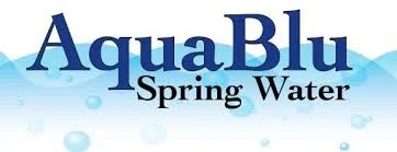 AquaBlu Spring Water Merchant Logo