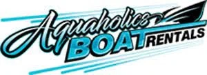 Aquaholics Boat Rentals Merchant Logo