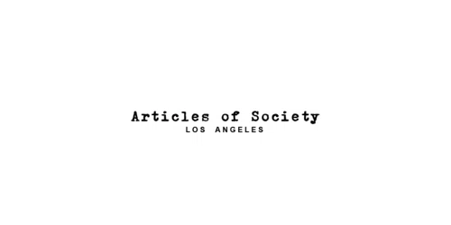 Articles of Society coupon