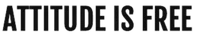 Attitude Is Free Merchant Logo