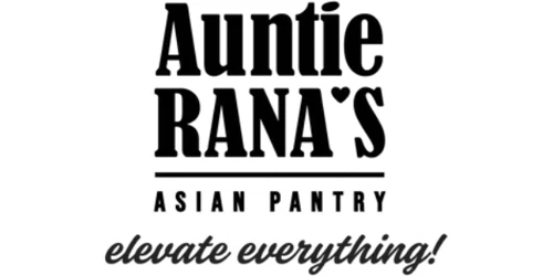 Auntie Rana's Promo Code