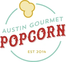 Austin Gourmet Popcorn Merchant Logo