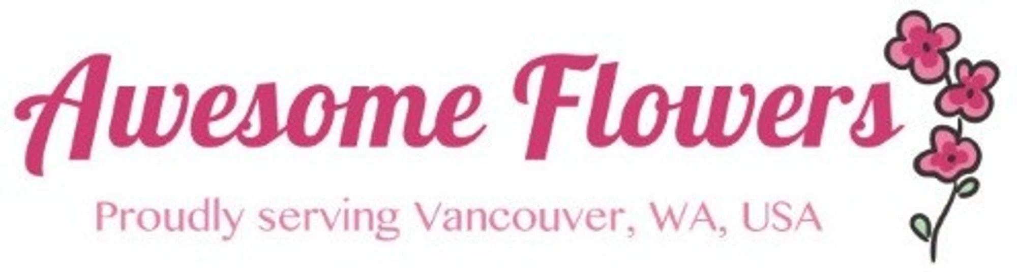 Awesome Flowers Merchant Logo
