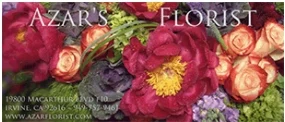 Azar Florist Merchant Logo