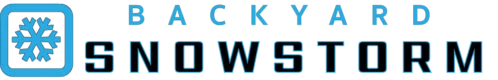 Backyard Snowstorm Merchant Logo
