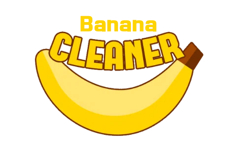 Banana Cleaner Merchant Logo