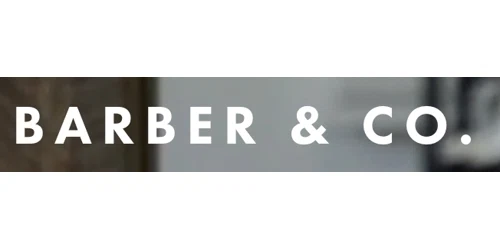 Barber & Co Promo Code