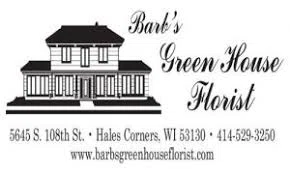 Barbs Green House Florist Merchant Logo