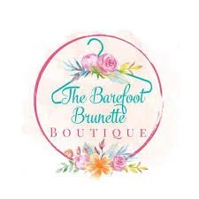 The Barefoot Brunette Merchant Logo