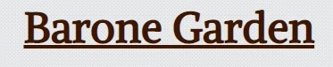Barone Garden Merchant Logo