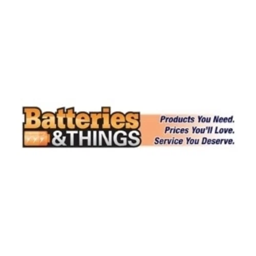 Batteries and Things Merchant Logo