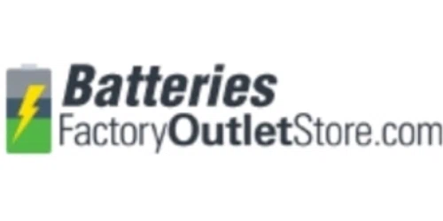 Batteries Factory Outlet Store Promo Code