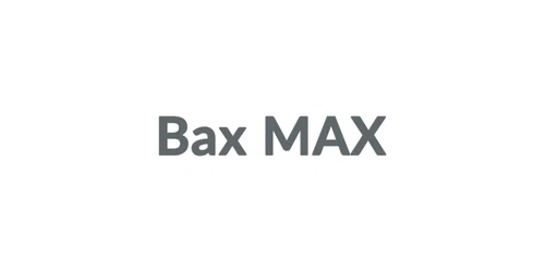 Bax MAX coupon