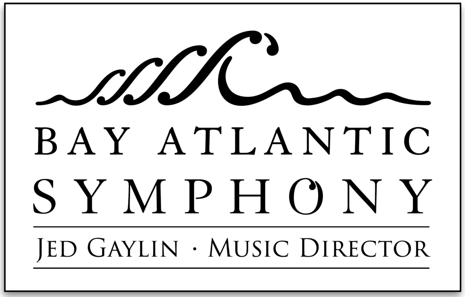 Bay Atlantic Symphony Merchant Logo