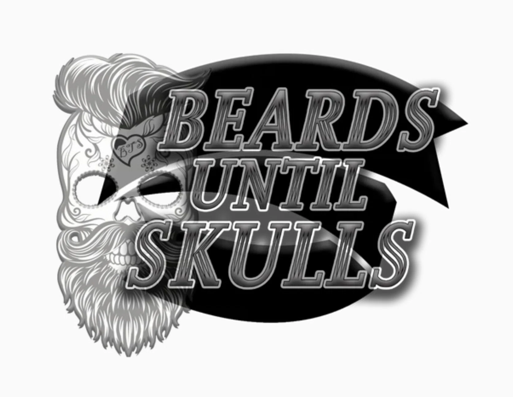 Beards Until Skulls Merchant Logo