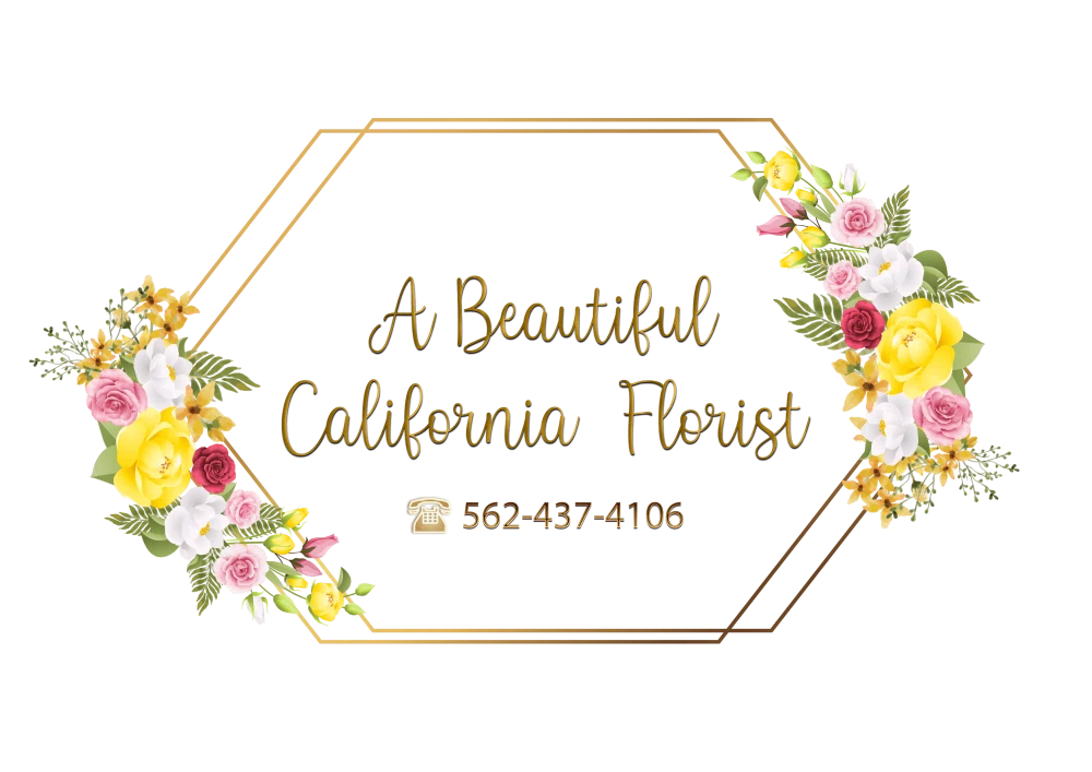 A Beautiful California Florist Merchant Logo